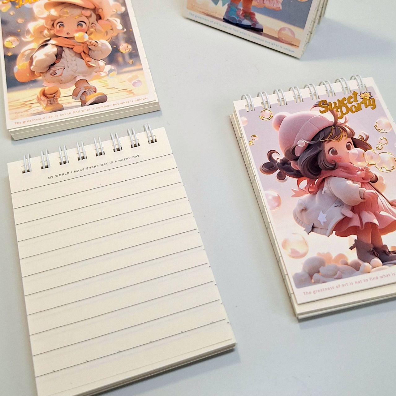 خرید دفتر یادداشت طرح دختر کوچولو ۸۰ برگ