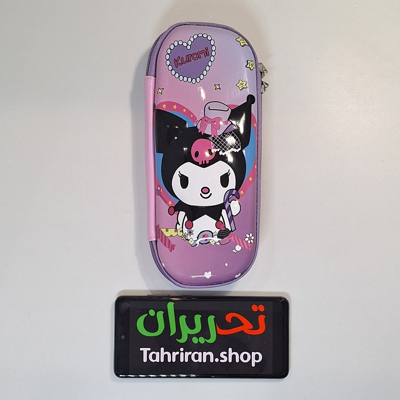 خرید جامدادی تبلتی متوسط طرح کرومی