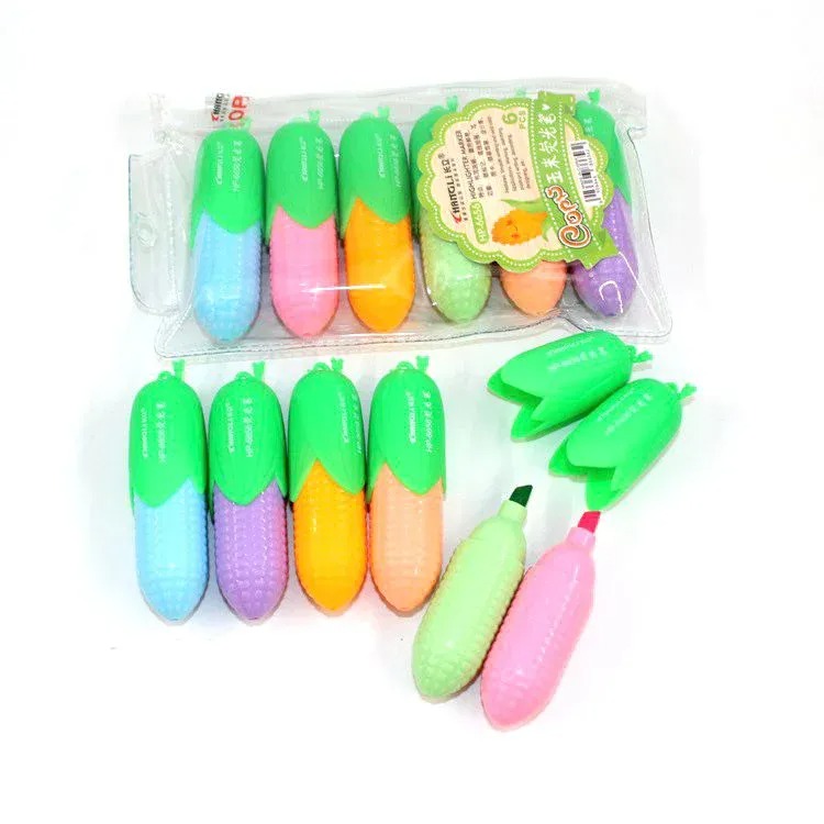 خرید ماژیک علامت زن هایلایتر ذرت ۶ رنگ